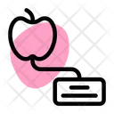 Apple Keyboard Control Icon - Download in Colored Outline Style