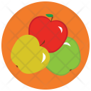 Apples Fruit Healthy Icon