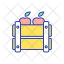Apple Crate Fruit Icon