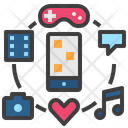 Application Smartphone Technology Icon