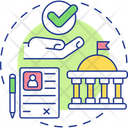 Small Business Permit Apply Icon