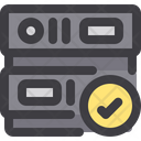 Check Approve Database Approve Server Icon