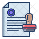 Approve Document Verify File Approval File Icon