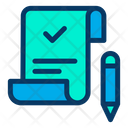 Accept Approved Bill Icon