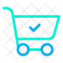 Approved Cart Ecommerce Icon