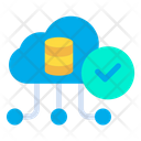 Approved Cloud Data Icon