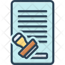 Approved Avowed Assumptive Icon
