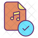 Approved Music File Icon