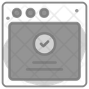 Approved webpage Icon