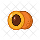 Apricot Fruits Fruite Icon