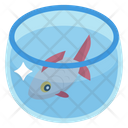 Aquarium Fish Jar Fish Glass Icon
