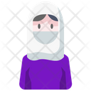 Arab Muslim Woman Icon