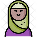 Arab Woman Muslim Woman Hijab Icon