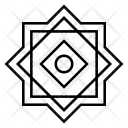 Arabesque Abstract Geometric Icon
