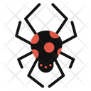 Arachnid Spider Horror Icon