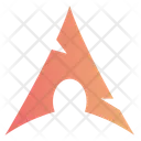 Arch Linux Icon - Gradient Icons | SVG, PNG, ICO or as ICON FONT Available