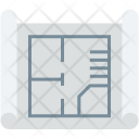 Architectural Project Blueprint Icon