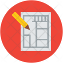 Architectural Project Construction Icon