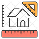 Architecture House Architecture Blueprint Icon