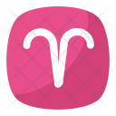 Aries Astrological Symbol Icon