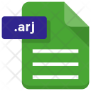 Arj File Paper Icon