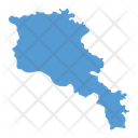Armenia Map Icon