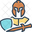Armor Spartan Gladiator Icon