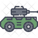 Armoured Car Military Vihacle Icon