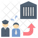 Litigation Tort Jail Icon