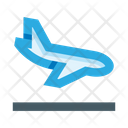 Arrival Airplane Flight Icon