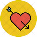 Arrow On Heart Icon