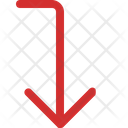 Arrow Level Down Icon