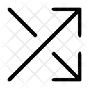 Arrow Shuffle Random Arrow Icon