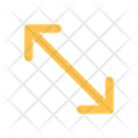 Arrow Resize Diagonal Icon