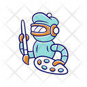 Bot Art Robot Icon