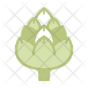 Artichoke Flower Buds Green Icon