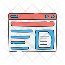 Article Web Page Icon