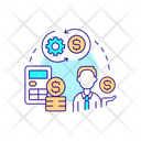 Articulate organizational costs  Icon