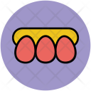 Artificial Teeth Jaw Icon