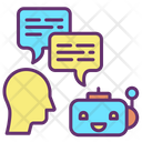 Ichat Bot Artificial Bot Chat With Human Ai Bot Icon