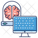 Artificial Intelligence Brain Technology Modern Technology Icon