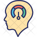 Artificial Intelligence Cognitive Performance Mental Accelerator Icon