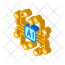 Artificial Intelligence Scheme Icon