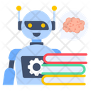 Deep Learning Robot Learning Educational Robot Icon