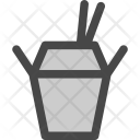 Asian Takeaway Box Icon