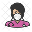 Avatar Nurse Asian Icon