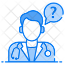 Ask A Doctor Doctor Appointment Doctor Consultation Icon