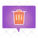 Trashcan Remove Dustbin Icon