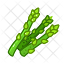 Asparagus Vegetables Vegetarian Icon