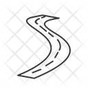 Asphalt Icon - Download in Line Style